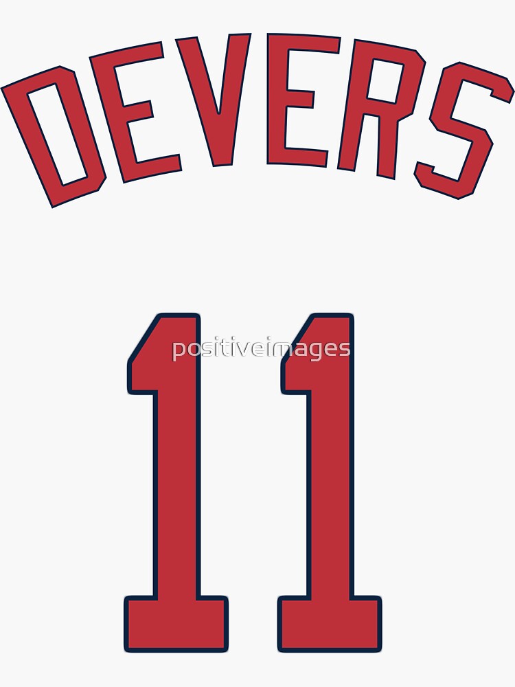 Devers Sticker for Sale by positiveimages