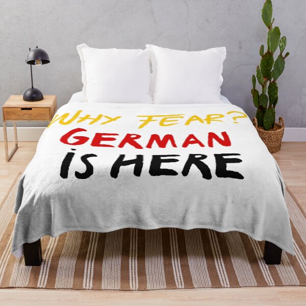 Item preview, Why fear? german is here (germany flag color) designed and sold by bumperapparels.