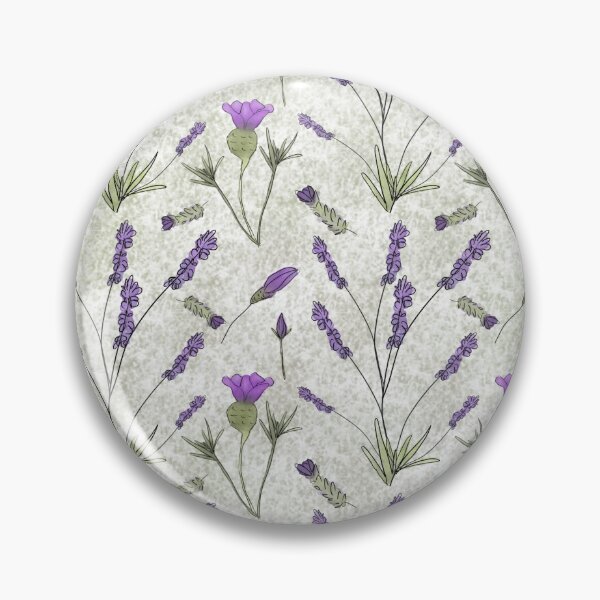 Item preview, Lavender Floral Pattern: Summer Dreams... designed and sold by Clare Walker.