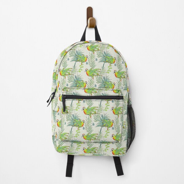 Item preview, Parrots and Palm Leaves designed and sold by Clare Walker.