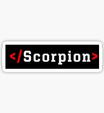 Scorpion Sticker