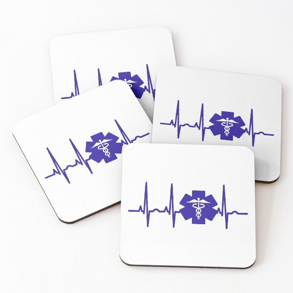 Item preview, Heartbeat Nurse EMT Paramedic Doctor  designed and sold by Vanover Designs.