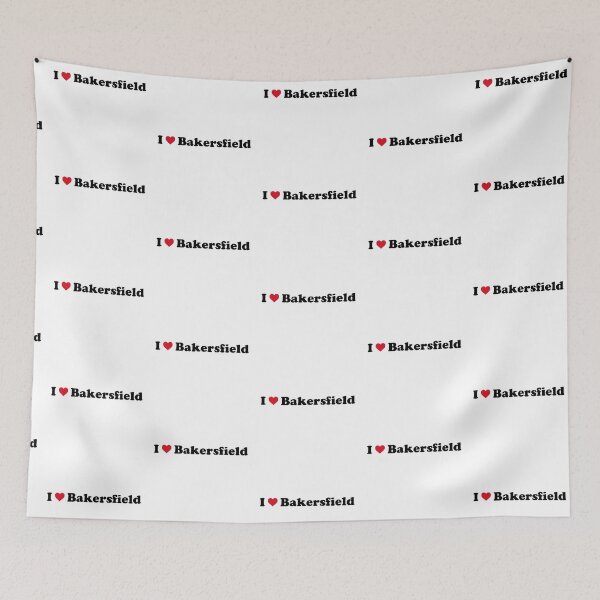 Item preview, I Love Bakersfield designed and sold by Novel Gifts.