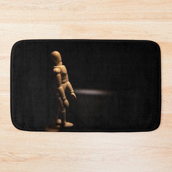 Item preview, darkly lit wooden mannequin  designed and sold by Chris Wolford.
