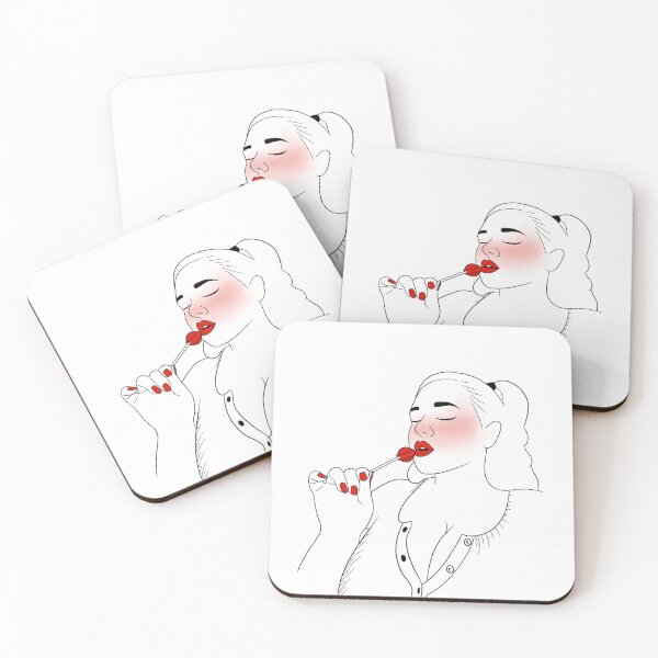 Item preview, Blushing Girl with Lollipop designed and sold by R-Alexandra.