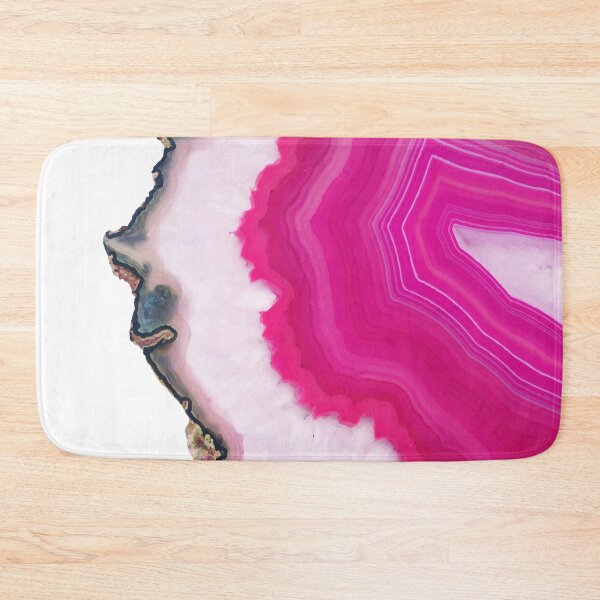 Item preview, Pink agate slice designed and sold by AlexGolyakov.