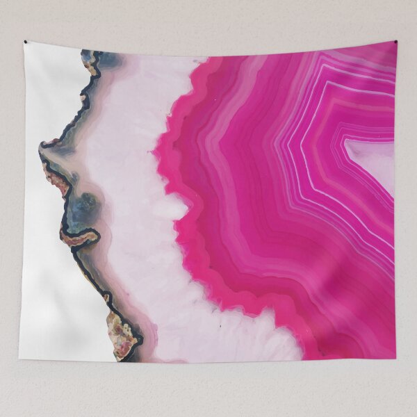 Item preview, Pink agate slice designed and sold by AlexGolyakov.