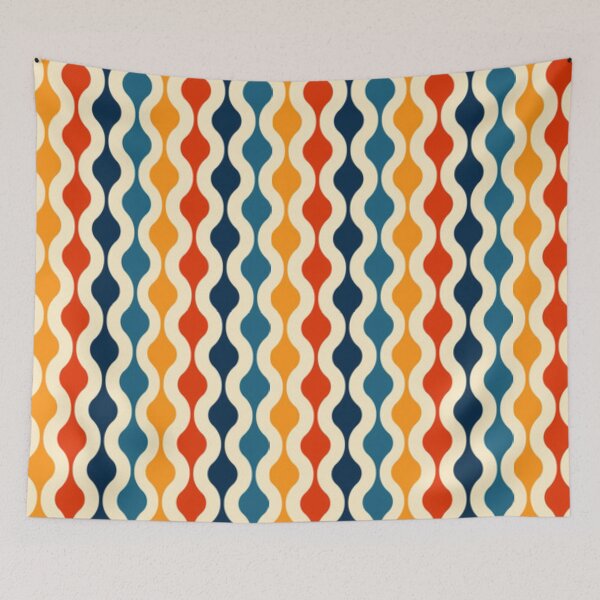 Item preview, Colorful Nostalgic Pattern designed and sold by CraftyCreative2.