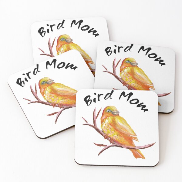 Item preview, Canary Bird Mom - Black Text designed and sold by Ivy Lily Art.