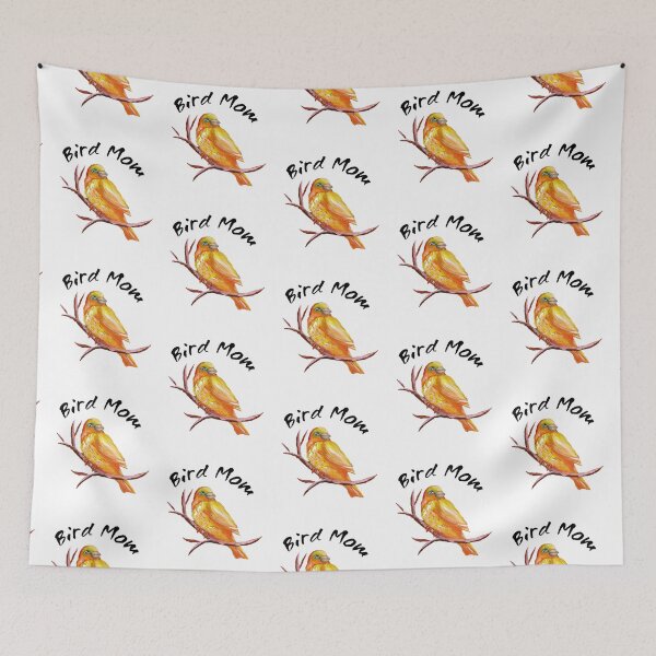 Item preview, Canary Bird Mom - Black Text designed and sold by Ivy Lily Art.