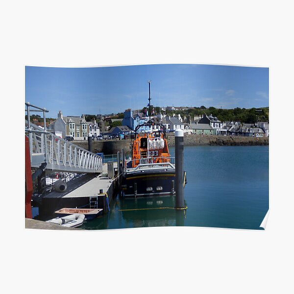 Lifeboat, Portpatrick, Scotland Poster