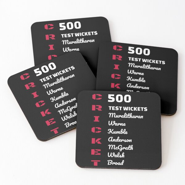 Item preview, Cricket 500 Test Wickets Bowlers Club designed and sold by MimsTees.