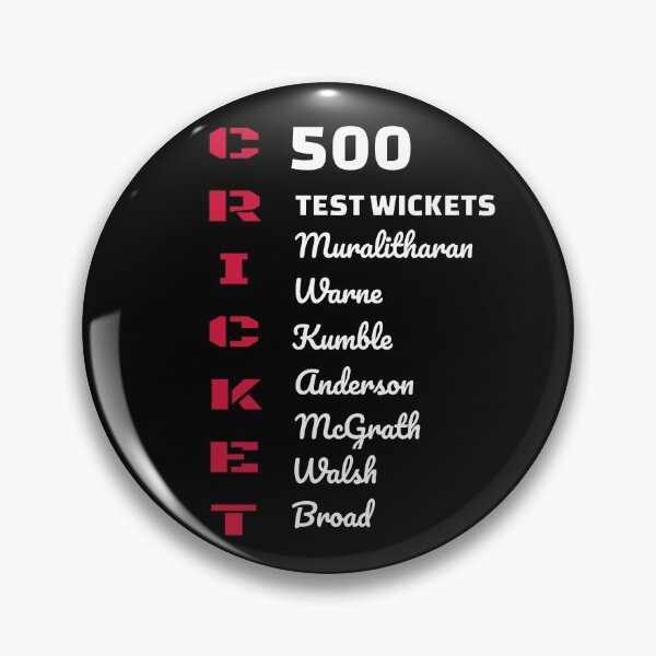 Item preview, Cricket 500 Test Wickets Bowlers Club designed and sold by MimsTees.