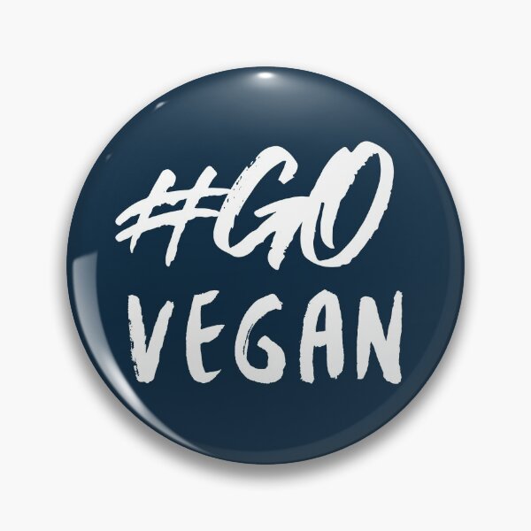 Item preview, Go Vegan. (white) designed and sold by braveHertz.