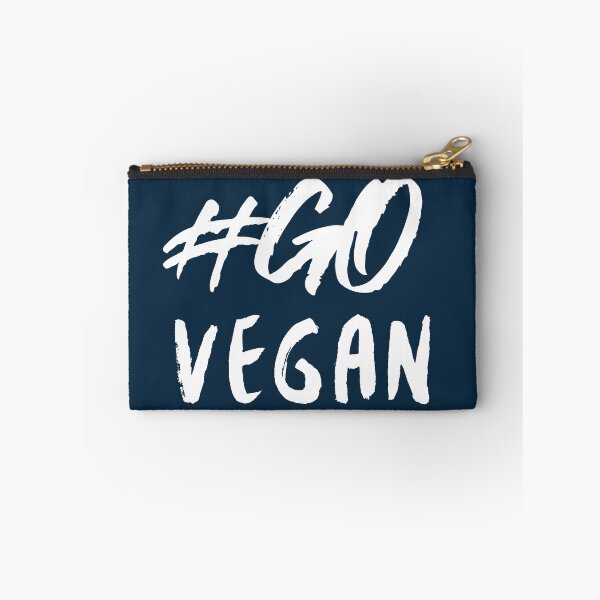 Item preview, Go Vegan. (white) designed and sold by braveHertz.