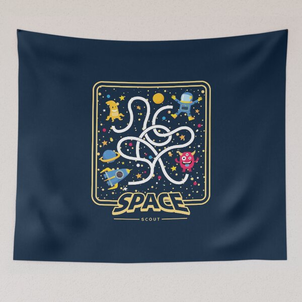 Item preview, Space Scout - Space Labyrinth for Toddlers and Kids #2 designed and sold by CLPDesignLab.