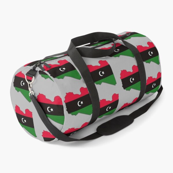Item preview, Libya Map With Libyan Flag designed and sold by Havocgirl.