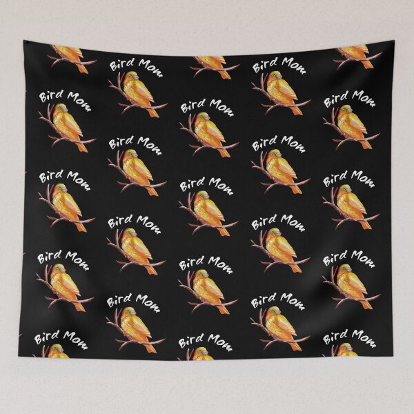 Item preview, Canary Bird Mom - White Text designed and sold by Ivy Lily Art.