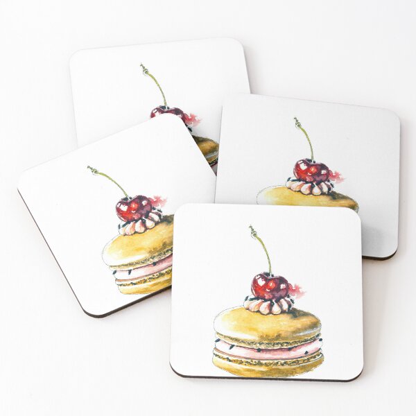 Item preview, Sweet cookie with a cherry on top designed and sold by Zavyalova-art.
