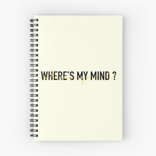 Item preview, Where’s My Mind? Quote designed and sold by artbykls.