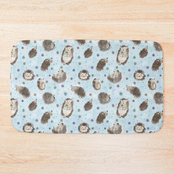 Item preview, Pastel hedgehog print designed and sold by Ingrid Miller.