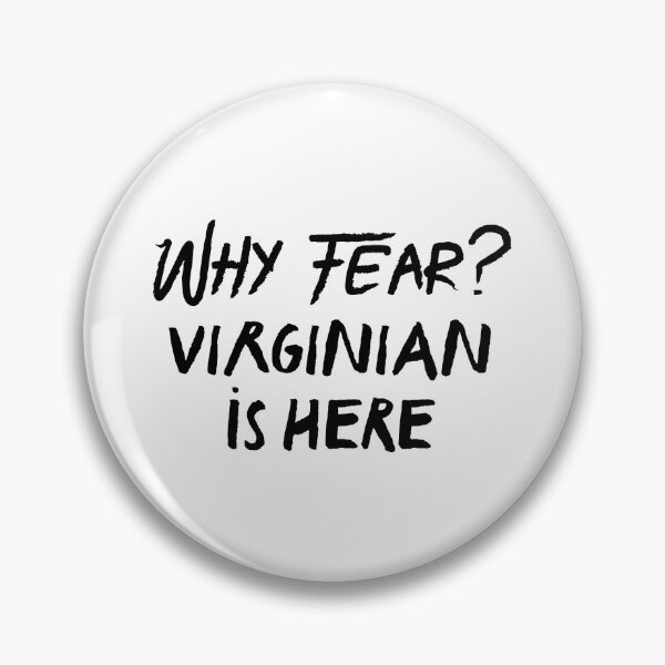 Item preview, Why fear? virginia is here designed and sold by bumperapparels.