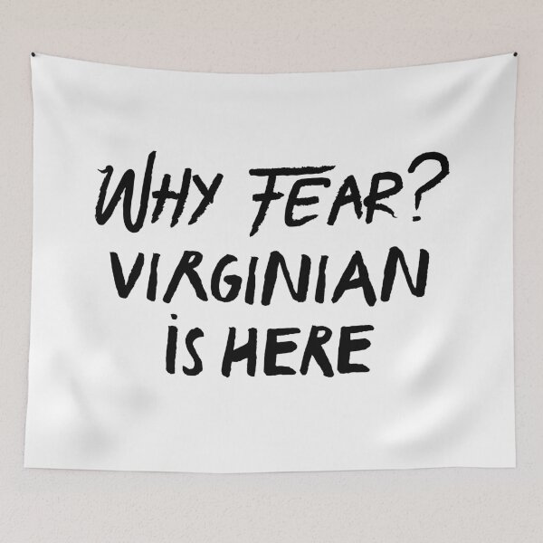 Item preview, Why fear? virginia is here designed and sold by bumperapparels.