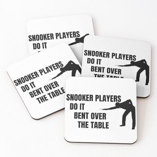 Item preview, Snooker Players Do It Bent Over The Table. designed and sold by Carquest61.