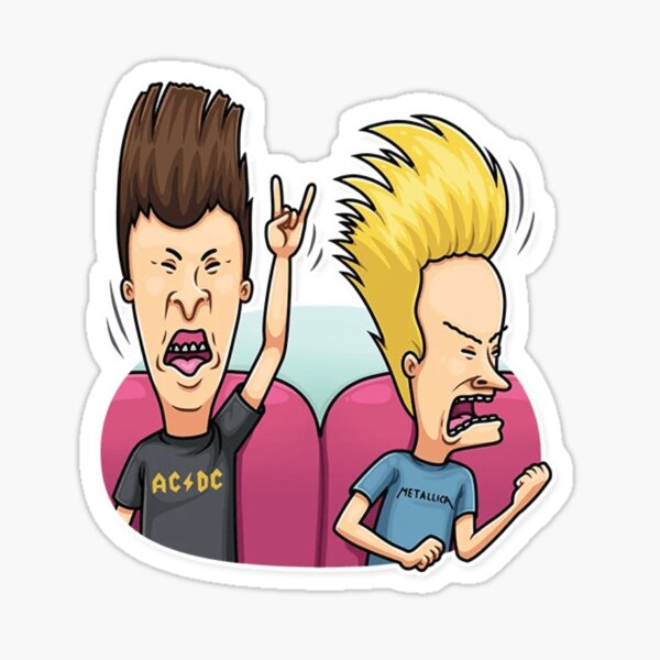 Artikel-Vorschau von Beavis And Butthead - Sitcom Beavis And Butt-Head, designt und verkauft von mhkdesign.