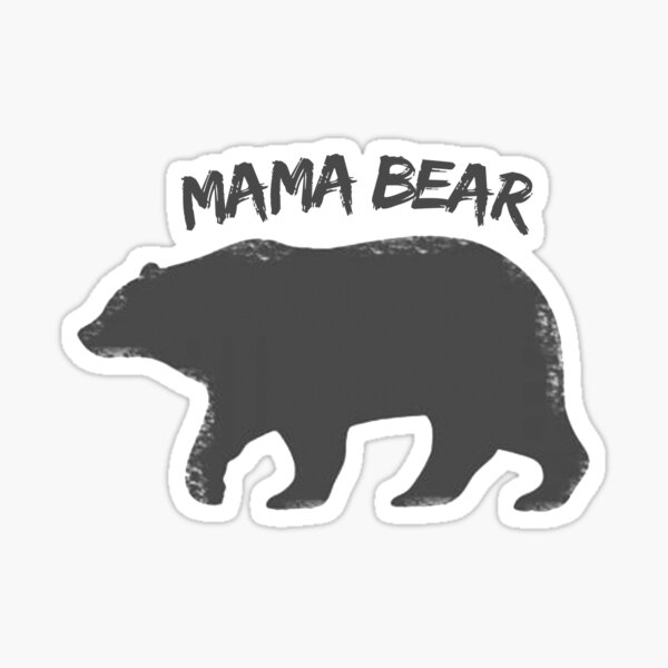 Mama Bear Sticker For Sale By Mographicdesign Redbubble 7622