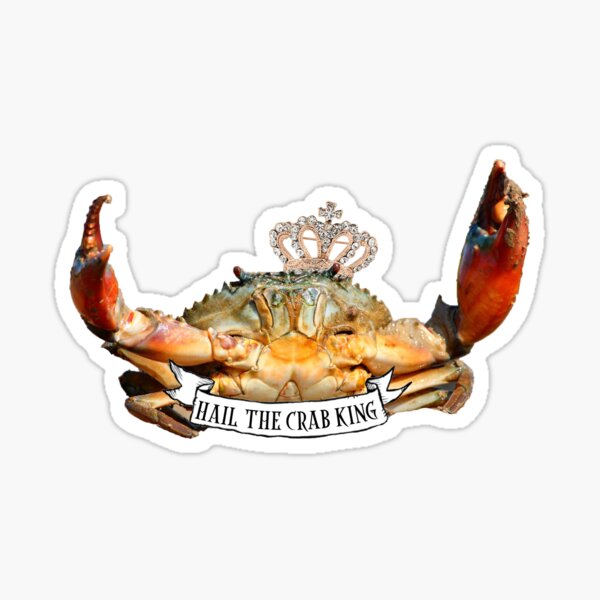 Cooler (King Crab Orange) Sticker for Sale by steveskaar