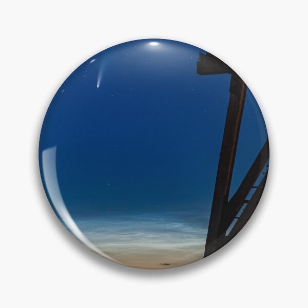 Item preview, Neowise Comet with Noctilucent Cloud at Steetley Pier designed and sold by John Stoves.