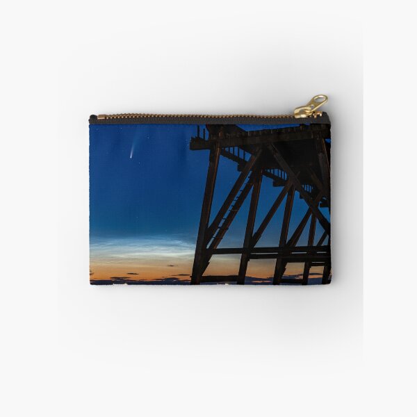 Item preview, Neowise Comet with Noctilucent Cloud at Steetley Pier designed and sold by John Stoves.
