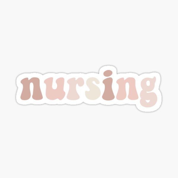 nursing Sticker