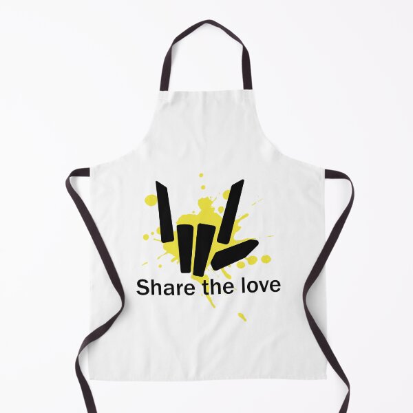 Item preview, Share the Love Yellow Style designed and sold by tinypurpleland.