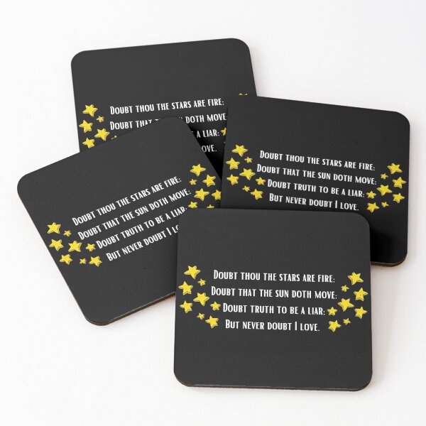 Item preview, Doubt the stars are fire: Hamlet's love letter designed and sold by bardnbangtan.