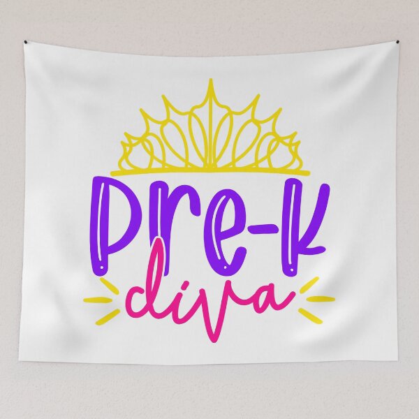 Item preview, Pre K diva designed and sold by purpleblobart.