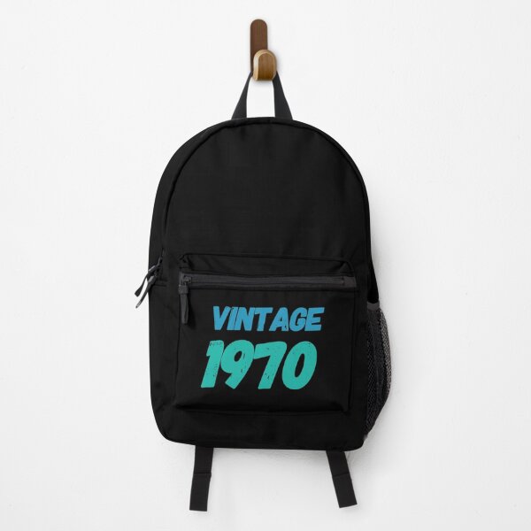 Vintage 1970 Birthday Design Backpack