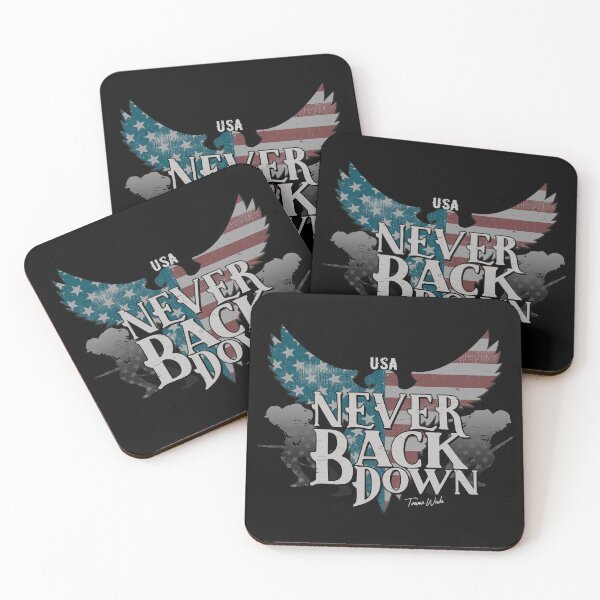 Item preview, Never Back Down designed and sold by Trevor Wade.