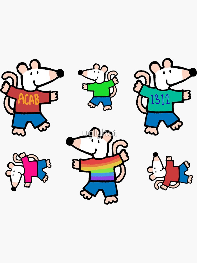 ACAB Maisy Mouse Pack by uglyhot