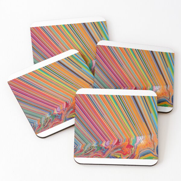 Item preview, Rainbow of paint dribbles designed and sold by Club30-80.