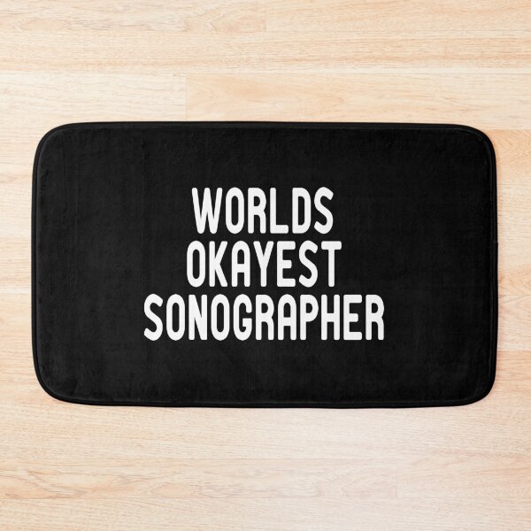 Item preview, Worlds Okayest Sonographer / sonographer gift , Sonography ,sonography Student , sonographer gift ideas , Radiologist  designed and sold by Chamssou.