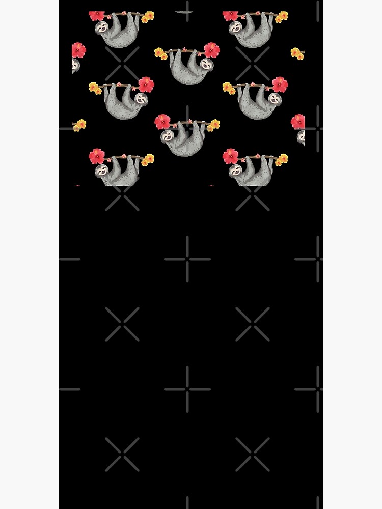 Sloth Chillin Pattern by happyhourvibe
