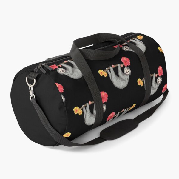 Sloth Chillin Pattern Duffle Bag