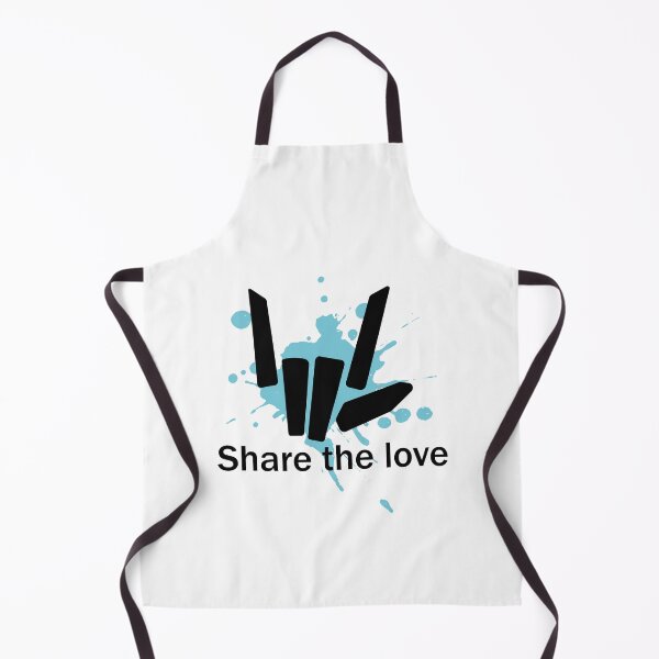 Item preview, Share the Love Ligth Blue Style designed and sold by tinypurpleland.