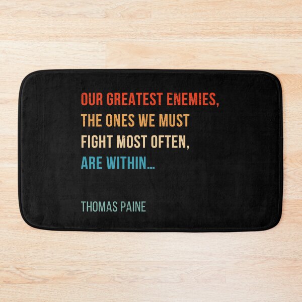 Item preview, Our Greatest Enemies, The Ones We Must Fight Most Often, Are Within designed and sold by bonmotto.