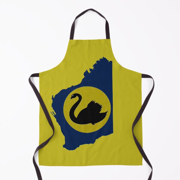Item preview, Western Australia Map With Flag designed and sold by Havocgirl.