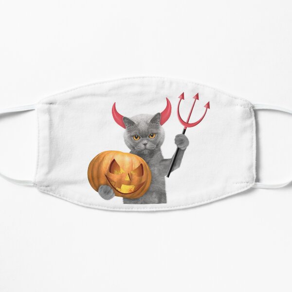 Halloween Devil Cat Mask