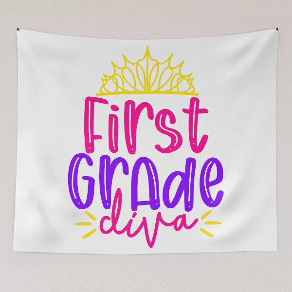 Item preview, First grade diva designed and sold by purpleblobart.