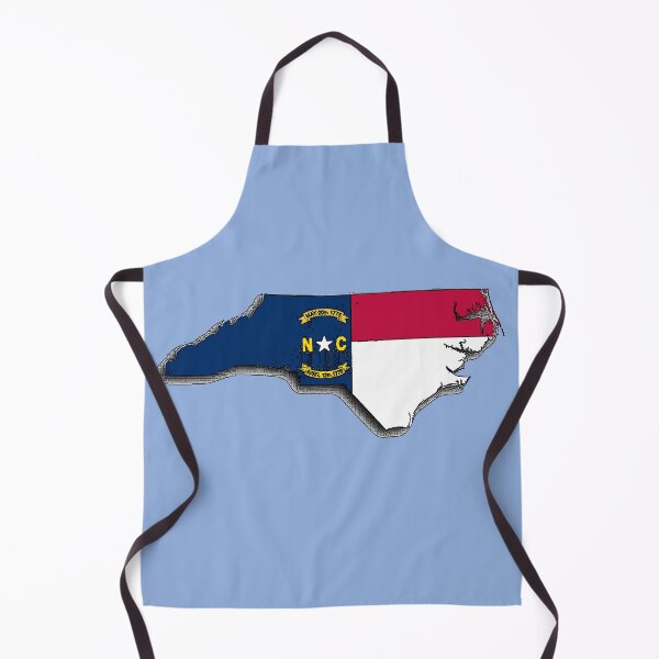 Item preview, North Carolina Map With North Carolina State Flag designed and sold by Havocgirl.